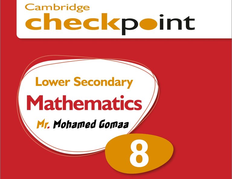checkpoint – Grade 8 – Mathematics